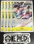 4x One Piece OP15-112 C - Raki - EN - Regular - Play Set - TCG - NM/M
