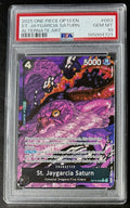 PSA 10 One Piece OP13-083 R* - St. Jaygarcia Saturn - EN - Carrying on His Will