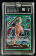 TAG 9 One Piece OP12-020 L - Roronoa Zoro - Alt Art - EN - LD-01 Learn Together
