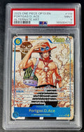 PSA 9 One Piece OP13-119 SEC* - Portgas.D.Ace - AA - EN - Carrying on His Will