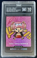 TAG 10 One Piece Don Card - Tony Tony.Chopper - JP - Kumamoto Prefecture  Don!!