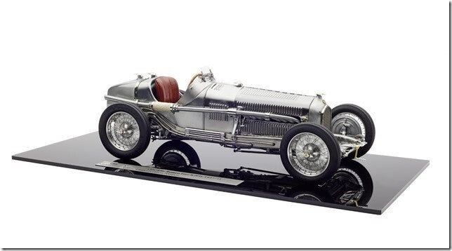 CMC M-258 Alfa-Romeo P3, 1933, Clear Finish 1:18. LE300