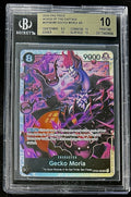 BGS 10 One Piece OP06-086 SR Gecko Moria - English - Wings of the Captain-Graded