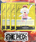 4x One Piece OP07-097 Vegapunk - Leader - English - TCG - Mint