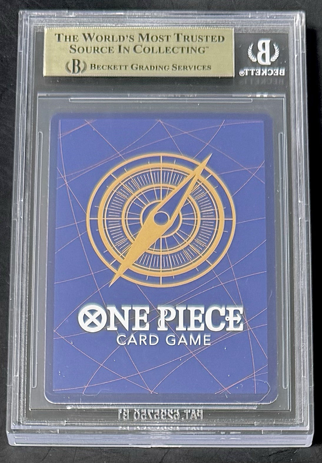 BGS 9.5 One Piece OP02-121 SEC Kuzan - English - Paramount War - Graded