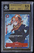 BGS 9.5 One Piece OP10-005 SR* - Sanji - Alt Art - English - Royal Blood - Foil