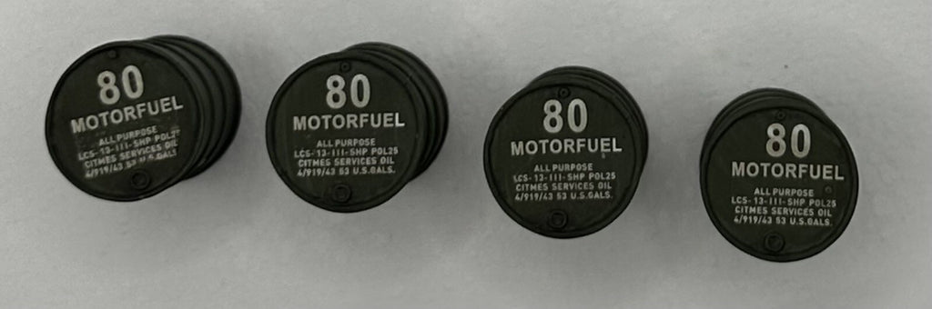 Thomas Gunn ACC Pack 064C 4 Motor Fuel Barrels (Retired)
