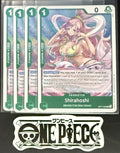4x One Piece OP11-030 R Shirahoshi - English - Foil - Playset - TCG - NM/M