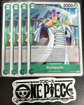 4x One Piece OP15-031 C - Purinpurin - EN - Regular - Play Set - TCG - NM/M