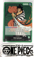 One Piece OP02-025 L Kin'emon - Leader - English - TCG - NM/M