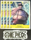 4x One Piece OP13-103 C Gyogyo - ENG - Regular - Playset - TCG - NM/M