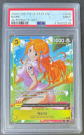 PSA 9 One Piece ST29-008 C* - Nami - Alt Art - EN - Foil - Egghead