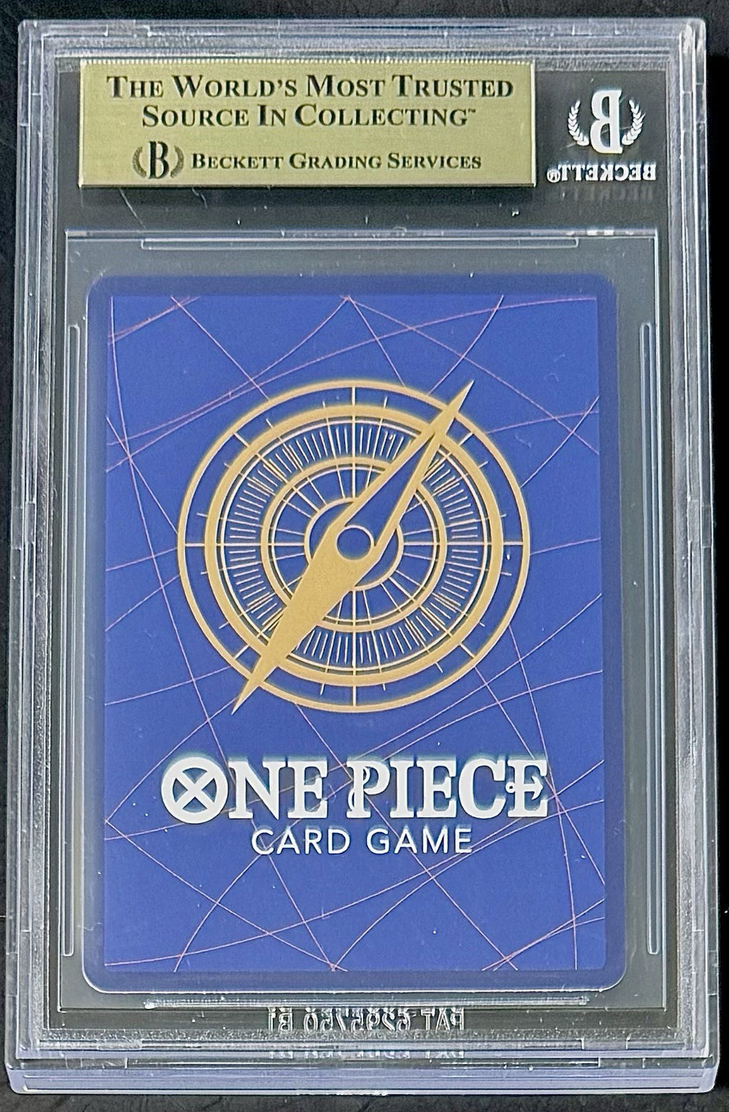 BGS 9.5 One Piece OP02-096 SR Kuzan - English - Paramount War - Graded