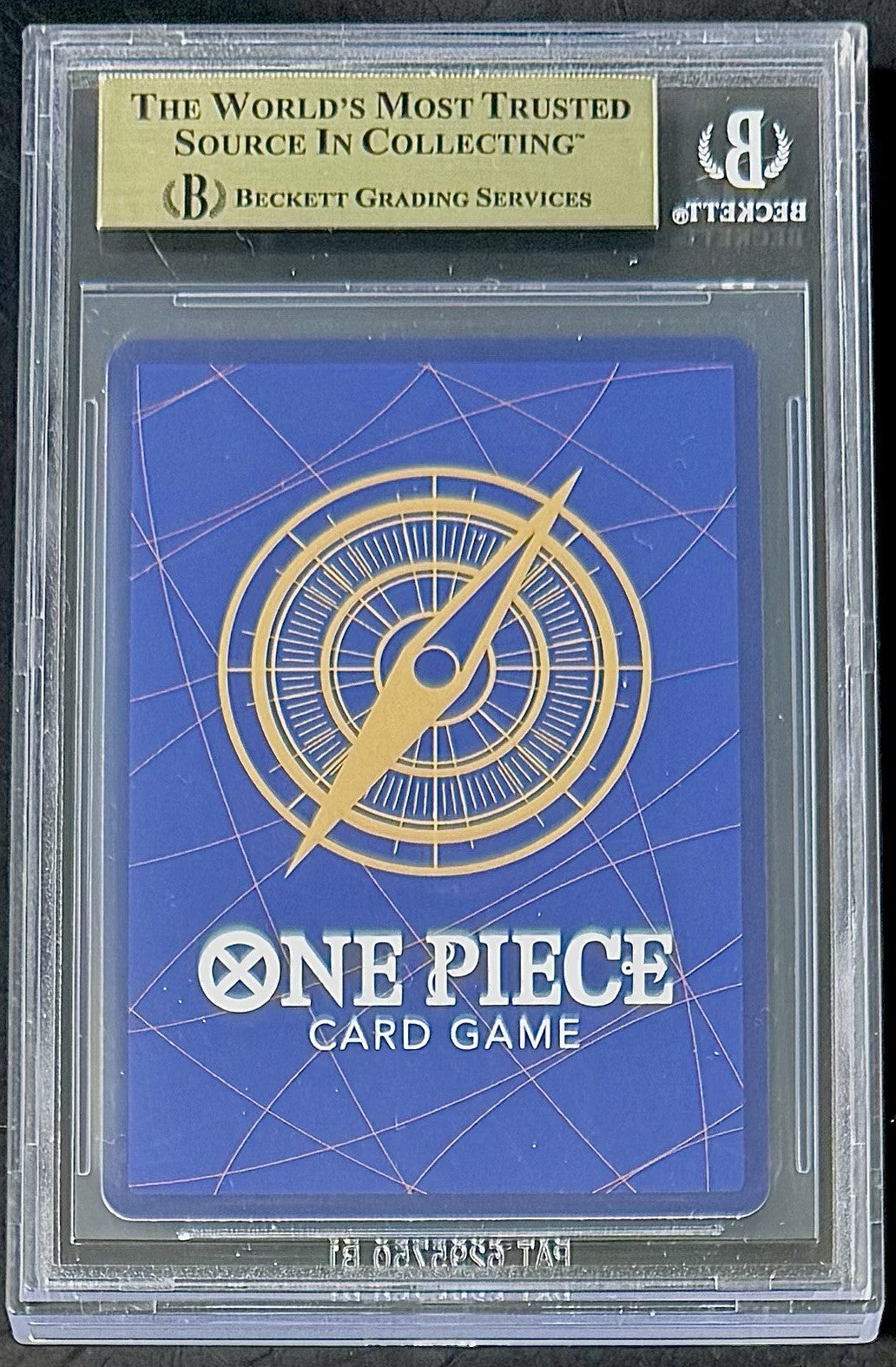 BGS 9.5 One Piece OP02-096 SR Kuzan - English - Paramount War - Graded