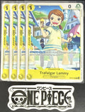 4 x One Piece OP12-105 C Trafalgar Law - ENG - Regular - Playset - NM/M