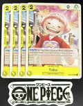 4x One Piece OP04-098 UC Toko - English - Regular - Play Set - TCG - NM/M