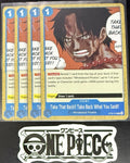 4x One Piece ST22-016 C Take That Back!!...- English - Regular - Playset - NM/M