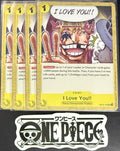 4 x One Piece OP12-115 UC I Love You!! - ENG - Regular - Playset - NM/M