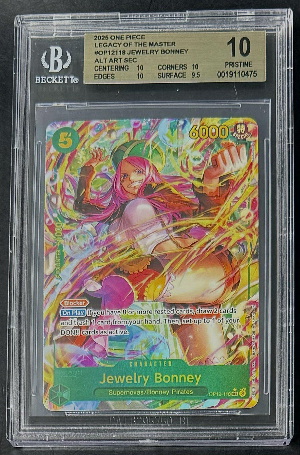 BGS 10 One Piece OP12-118 SEC* - Jewelry Bonney - Alt Art - EN - Foil