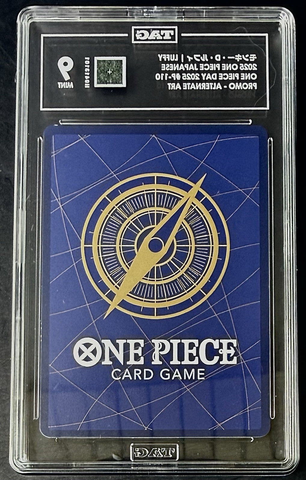 TAG 9 One Piece P-110 P - Monkey.D.Luffy - Alt Art - JP - One Piece Day 2025