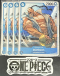 4x One Piece OP13-049 UC Blenheim - ENG - Regular - Playset - TCG - NM/M