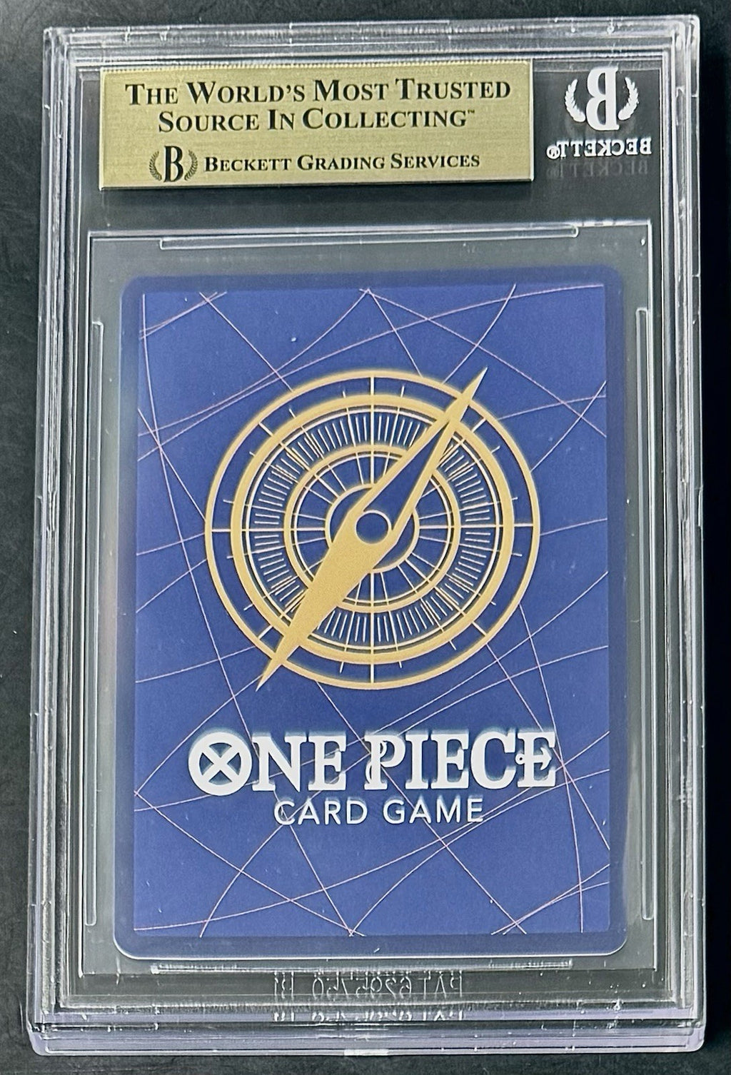 BGS 10 One Piece SP OP06-050 R - Tashigi - Alt Art SP - EN - Foil - Graded