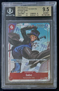 BGS 9.5 One Piece OP05-007 SR* Sabo Alt Art - English - New Era - Graded