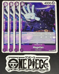 4x One Piece EB02-038 C Magellan - English - Regular - Play Set - TCG - NM/M