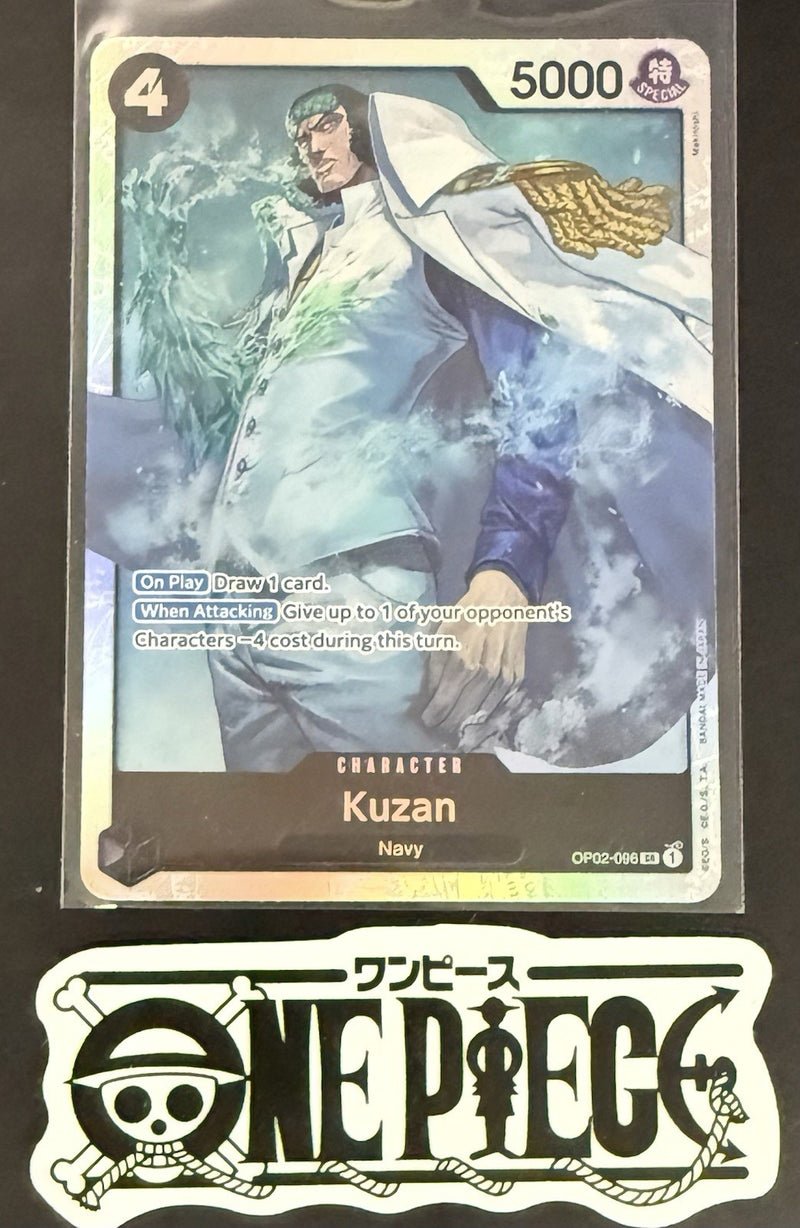 One Piece OP02-096 SR - Kuzan - EN - Foil - Paramount War - TCG - NM/M