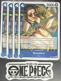 4 x One Piece OP12-053 R Borsalino - English - Foil - Playset - NM/M