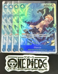 4 x One Piece PRB02-008 SR - Marco - EN - Foil - Play Set - NM/M