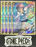 4 x One Piece OP11-119 SEC Koby - ENG - Foil - Playset - TCG - NM/M
