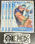 4 x One Piece OP12-052 C Fullbody - ENG - Regular - Playset - NM/M
