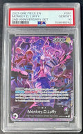 PSA 10 One Piece OP09-061 L - Monkey.D.Luffy - EN - 2nd Anniversary Set