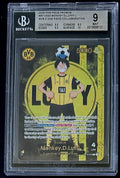 BGS 9 One Piece ST13-003 L Monkey.D.Luffy BVB Dortmund - EN - Foil - Graded