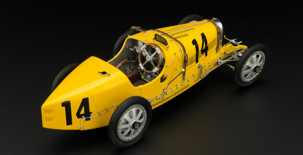 CMC M-100-008 Bugatti T35, 1924 Nation Colour Project - Belgium, 1:18
