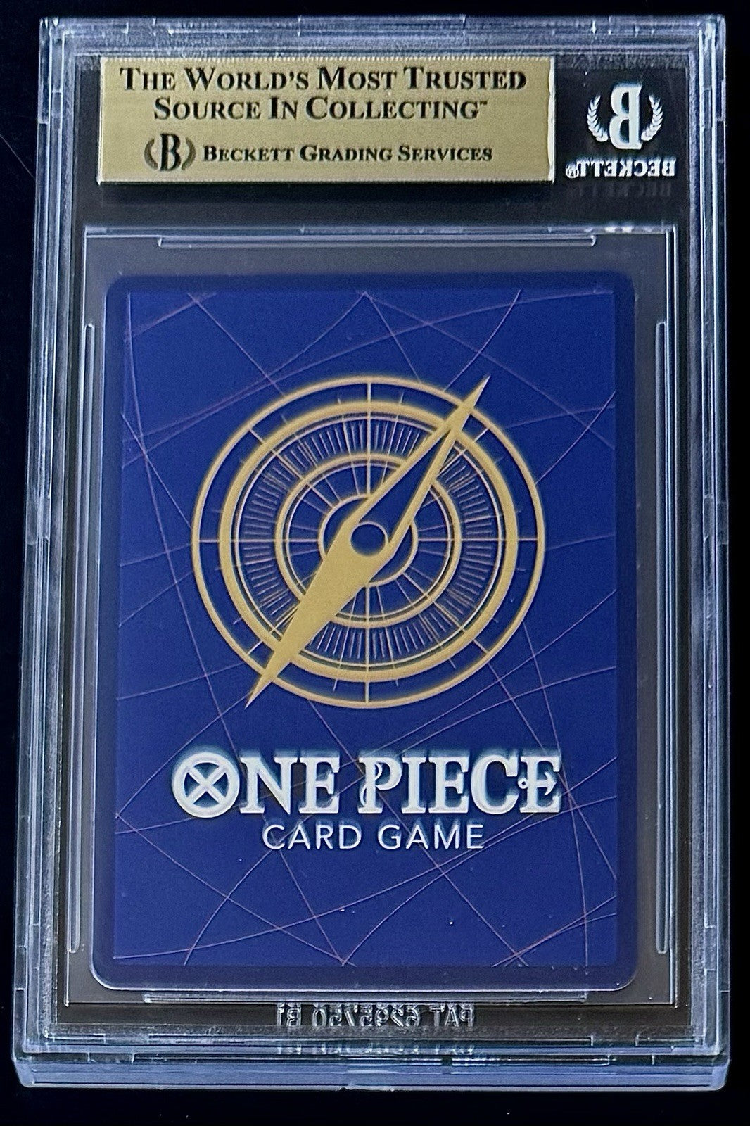 BGS 9.5 One Piece OP03-092 SR Rob Lucci - English - Pillars of Strength - Graded