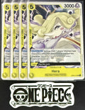 4x One Piece OP04-111 C Hera - ENG - Regular - Play Set - NM/M