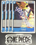 4x One Piece OP09-045 UC Cabaji - English - Regular - Playset - TCG - NM/M