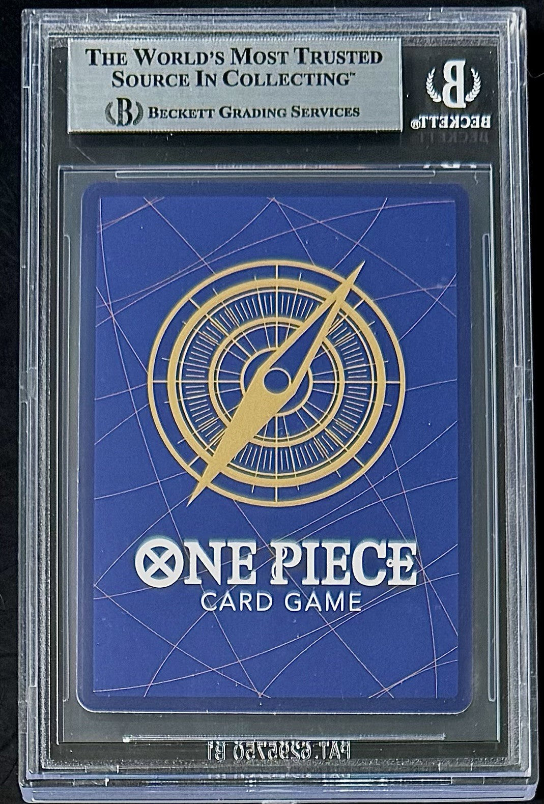 BGS 9 One Piece OP02-106 UC* Tsuru Full Art Foil - English - PRB01 - Graded