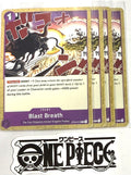 4x One Piece ST04-016 C Blast Breath - English - Regular - Playset - TCG - NM/M