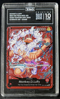 TAG 10 Pristine One Piece ST21-001 L - Monkey.D.Luffy - EN -Learn Together-POP 5