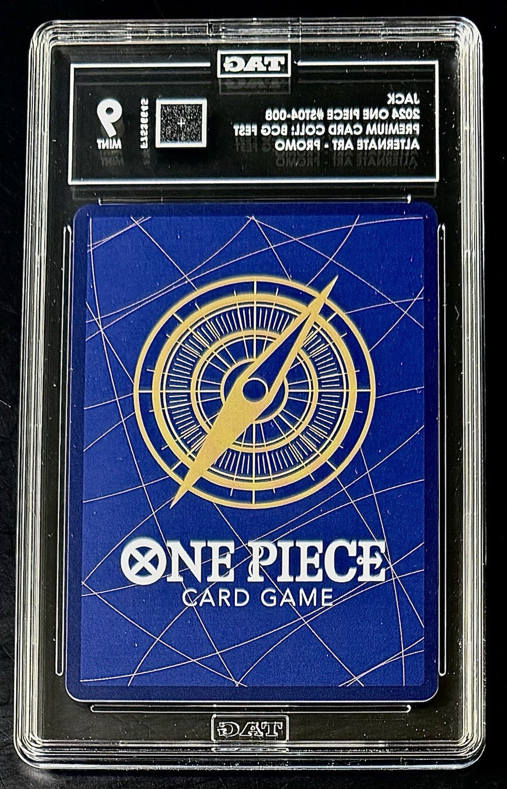 TAG 9 One Piece ST04-008 C - Jack - Alt Art - EN - Foil - Card Collection 23-24