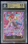 BGS 9.5 One Piece P-011 L - Uta - EN - Foil - Premium Card Collection Uta