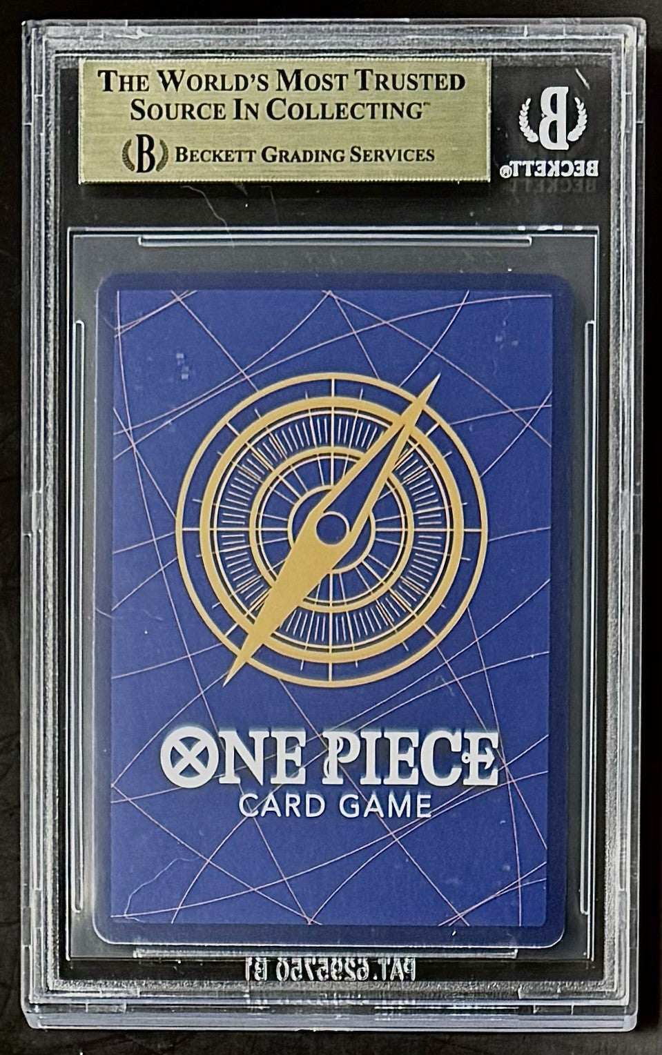 BGS 10 One Piece OP06-007 SR Shanks - English - Wings of the Captain - Graded
