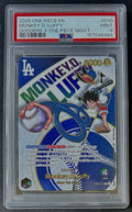 PSA 9 One Piece EB02-010 L - Monkey.D.Luffy - Dodgers X Promo - EN - Foil