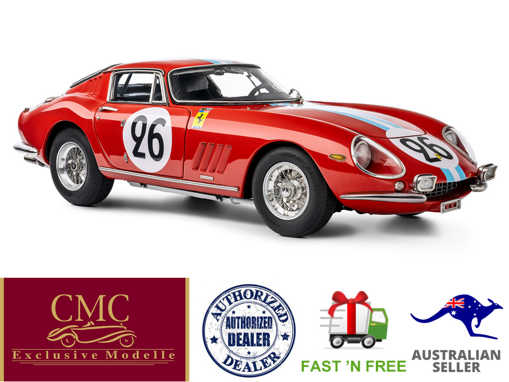 CMC M-199 Ferrari 275 GTB/C, 24H France 1966, Biscaldi/de Bourbon-Parme, #26