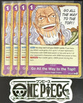 4x One Piece OP13-077 C Go All the Way... - ENG - Regular - Playset - TCG - NM/M