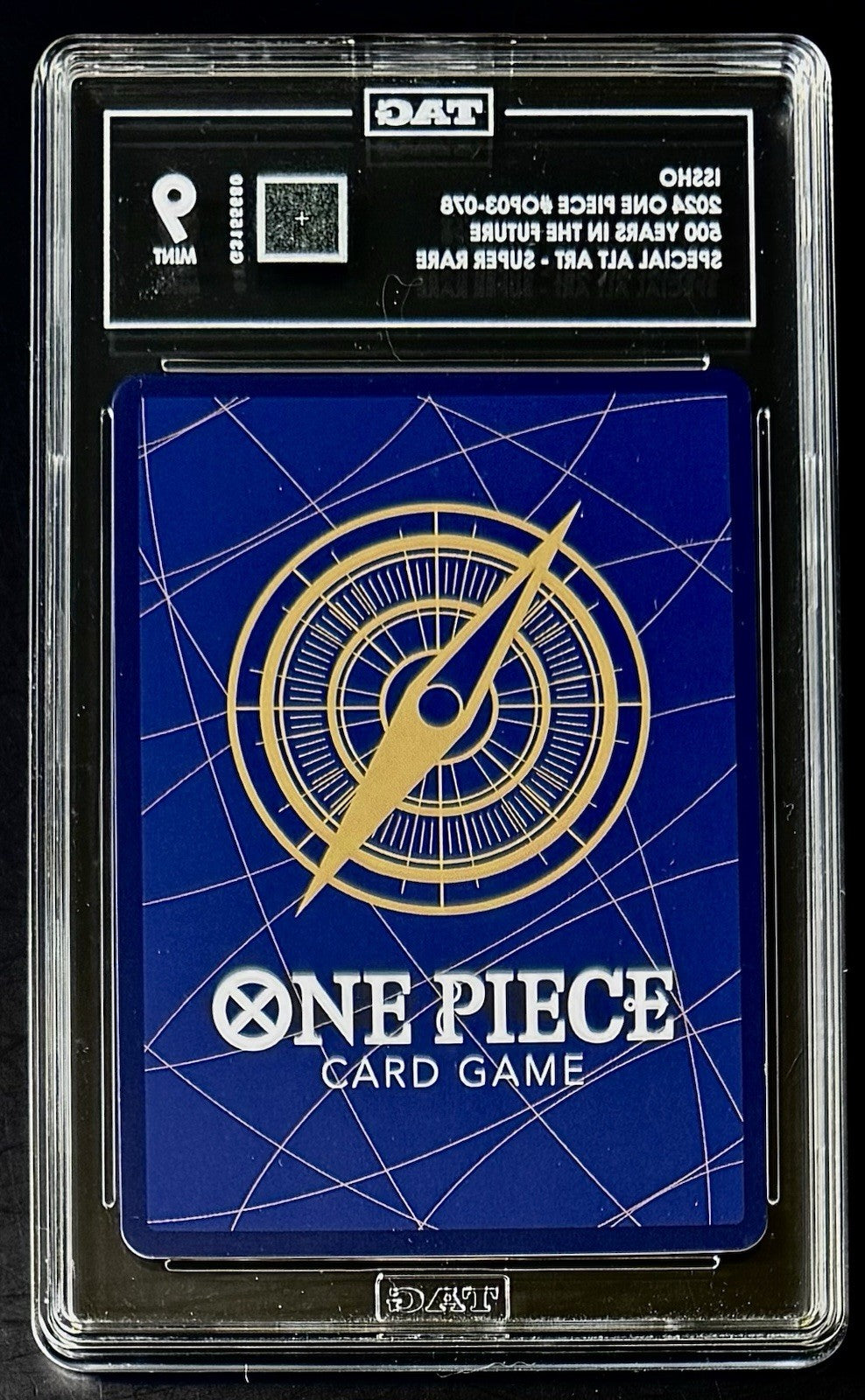 TAG 9 One Piece SP OP03-078 SR - Issho - Alt Art - EN - 500 Years in the Future