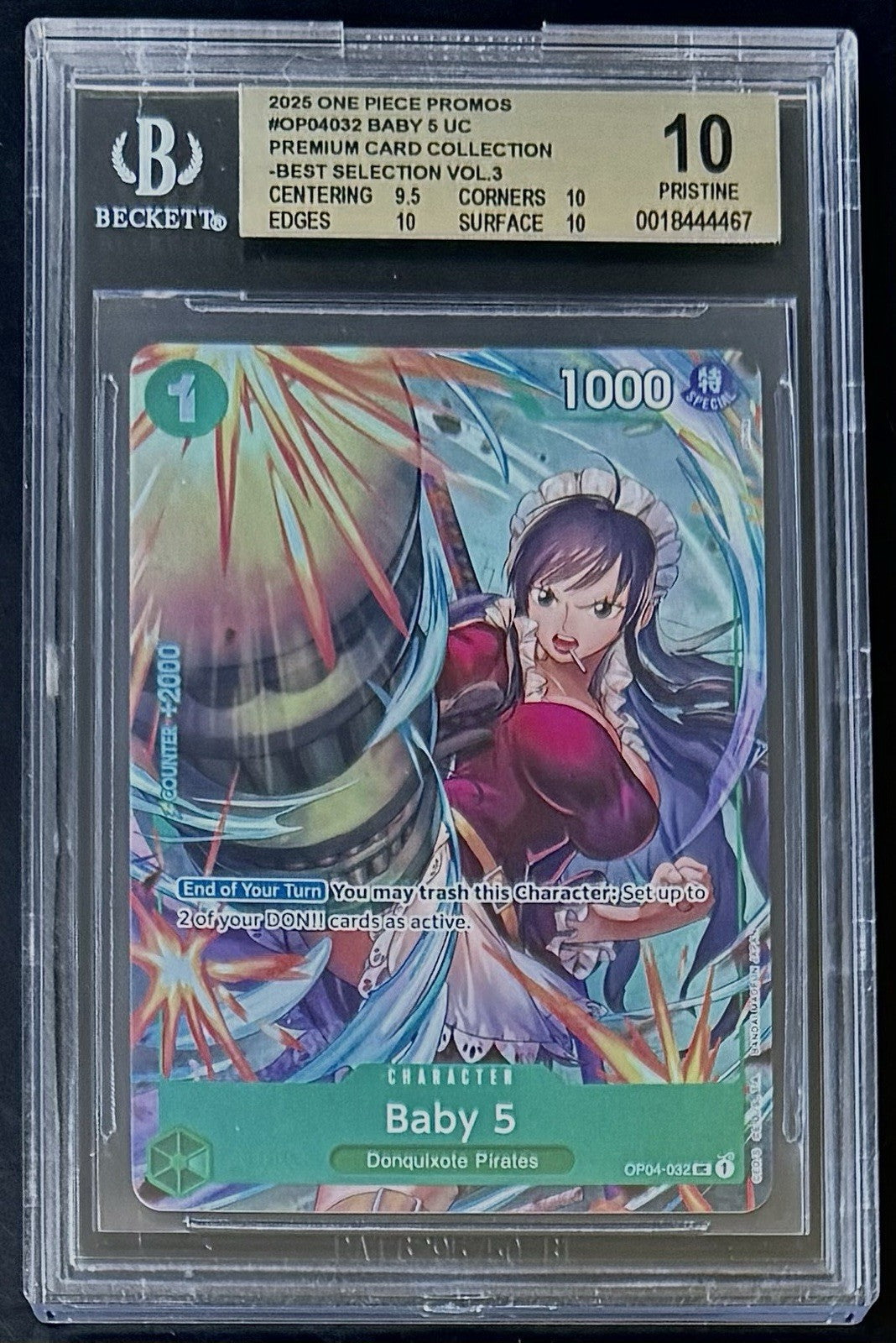 BGS 10 One Piece OP04-032 UC - Baby 5 - EN - Foil - Best Selection Vol.3